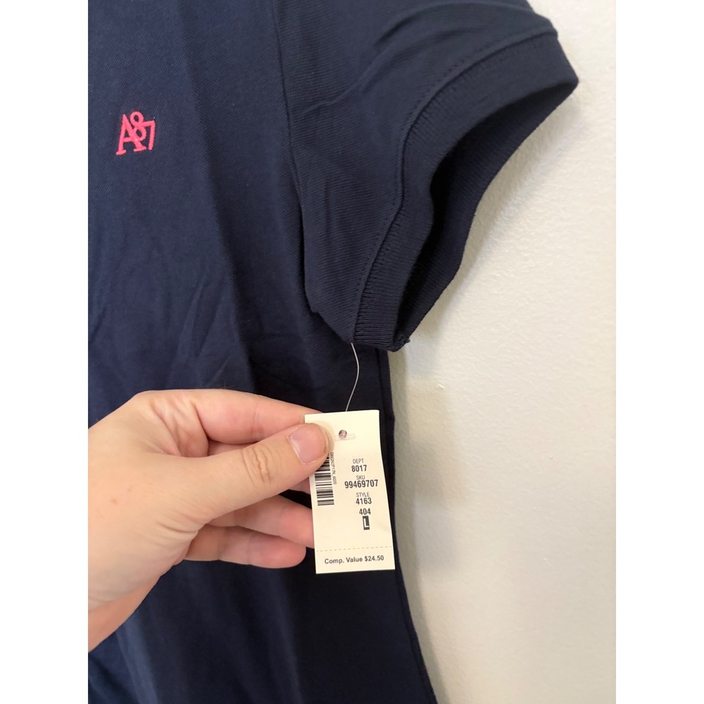 Aeropostale A87 Piqué Polo – Navy – Large – NWT - Picture 5 of 5